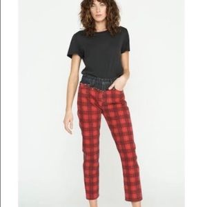 Hudson Bettie High Rise Taper Jeans